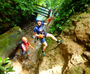 Pure Trek Canyoning and Waterfall Rappel