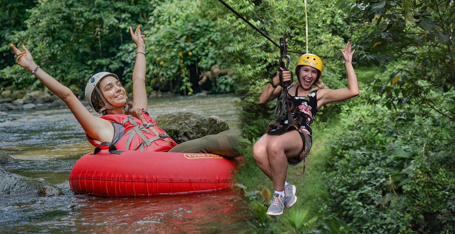 Zip Line and White Water Tubing Combo 1