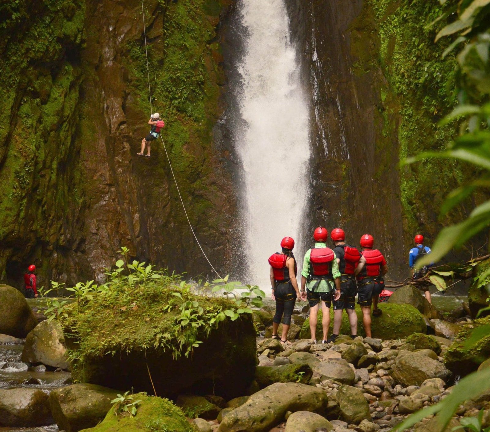 Arenal Gravity Falls Waterfall Jumping 3