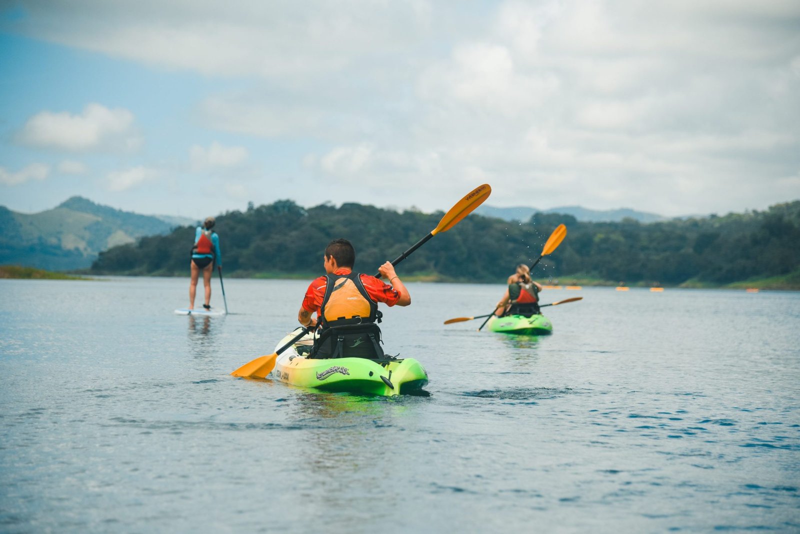 Kayak on Arenal Lake 5