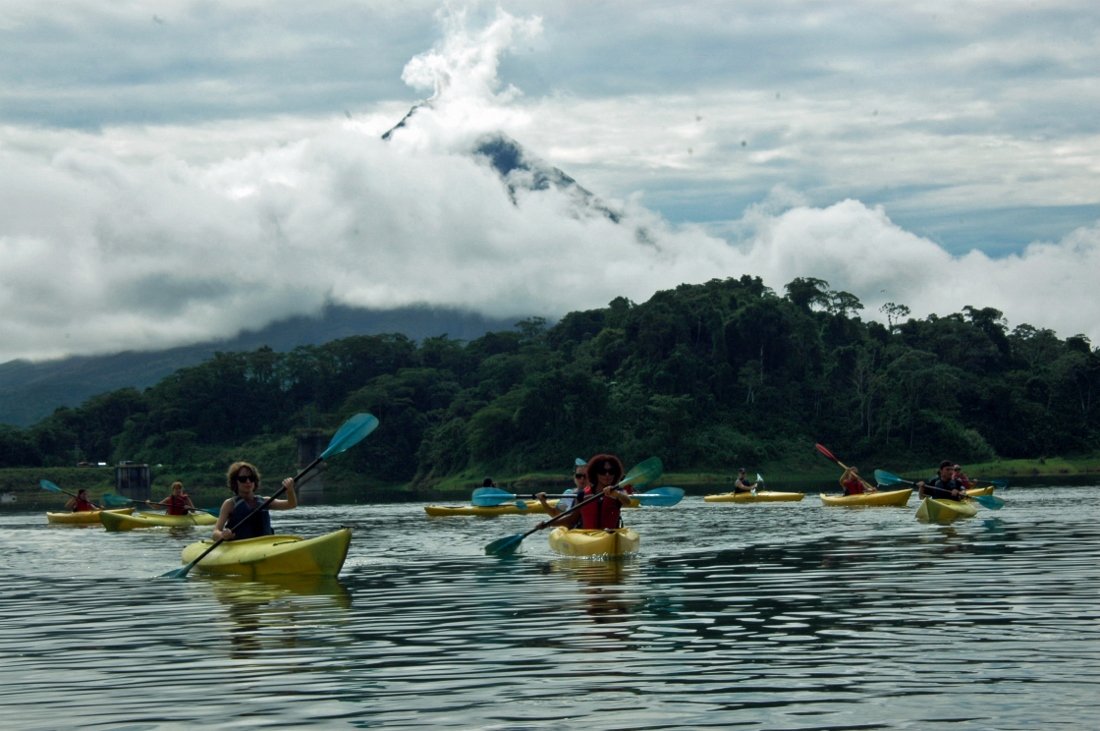 Kayak on Arenal Lake 3