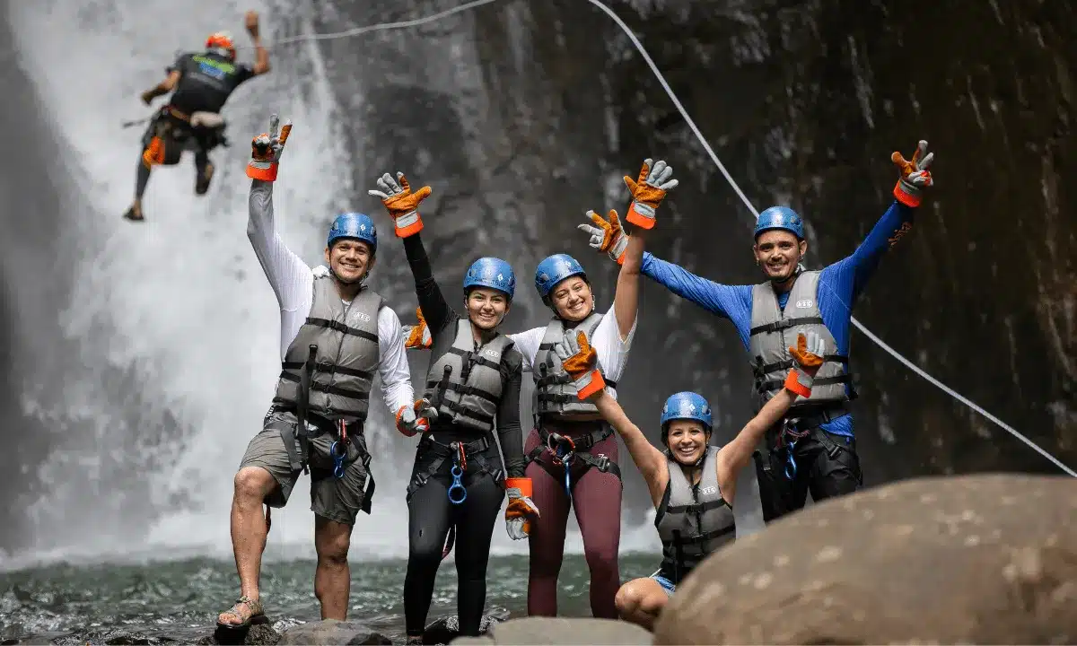 Canyoning with Rafting in Arenal 2