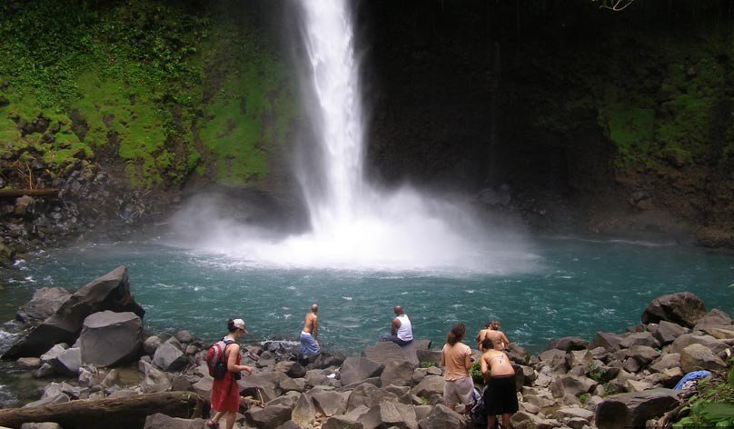Volcano and Waterfall 4