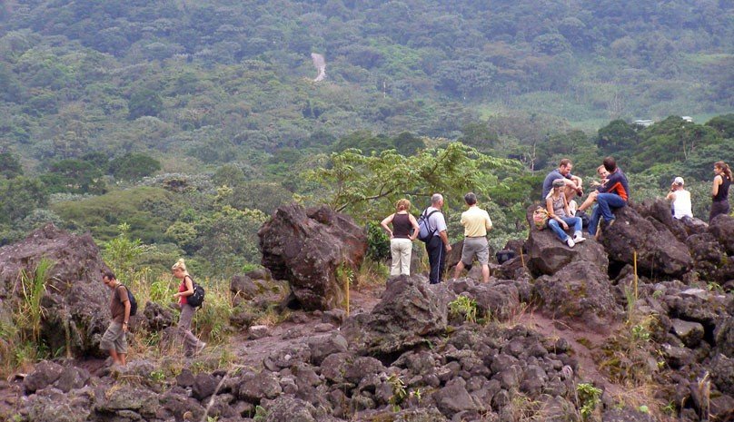 Volcano and Waterfall 5