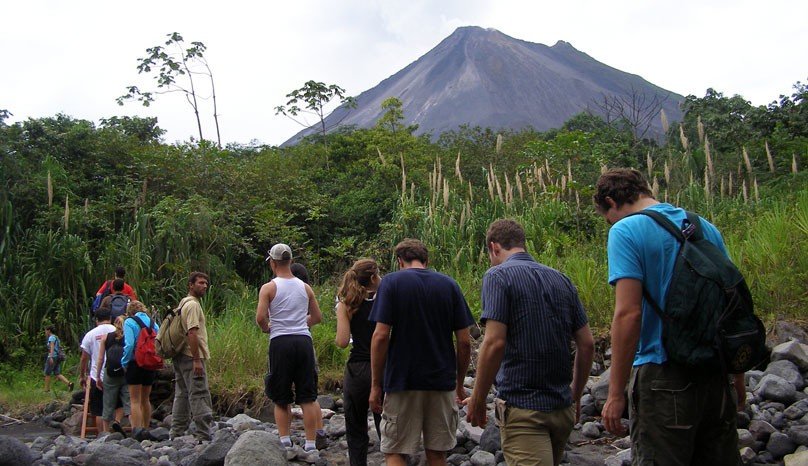 Volcano and Waterfall 6