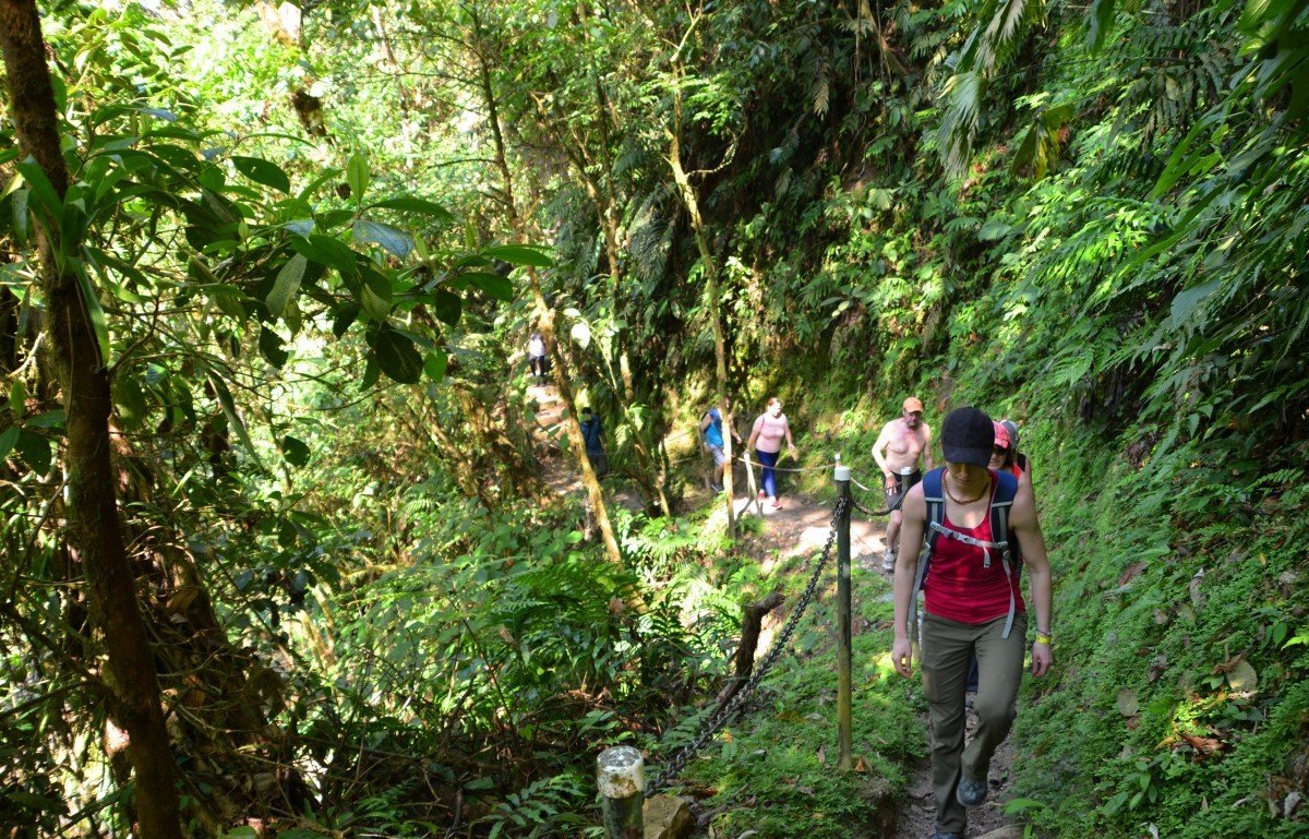 Volcano and Waterfall 2